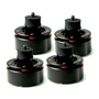 Isonoe Turntable Isolation Feet - Set Of Four (Black)