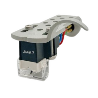 Jico Omnia J44A-7 DJ Cartridge w/ Headshell (Silver)