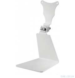 8020-320W L-Shape Table Stand for 8020 Monitors (White)