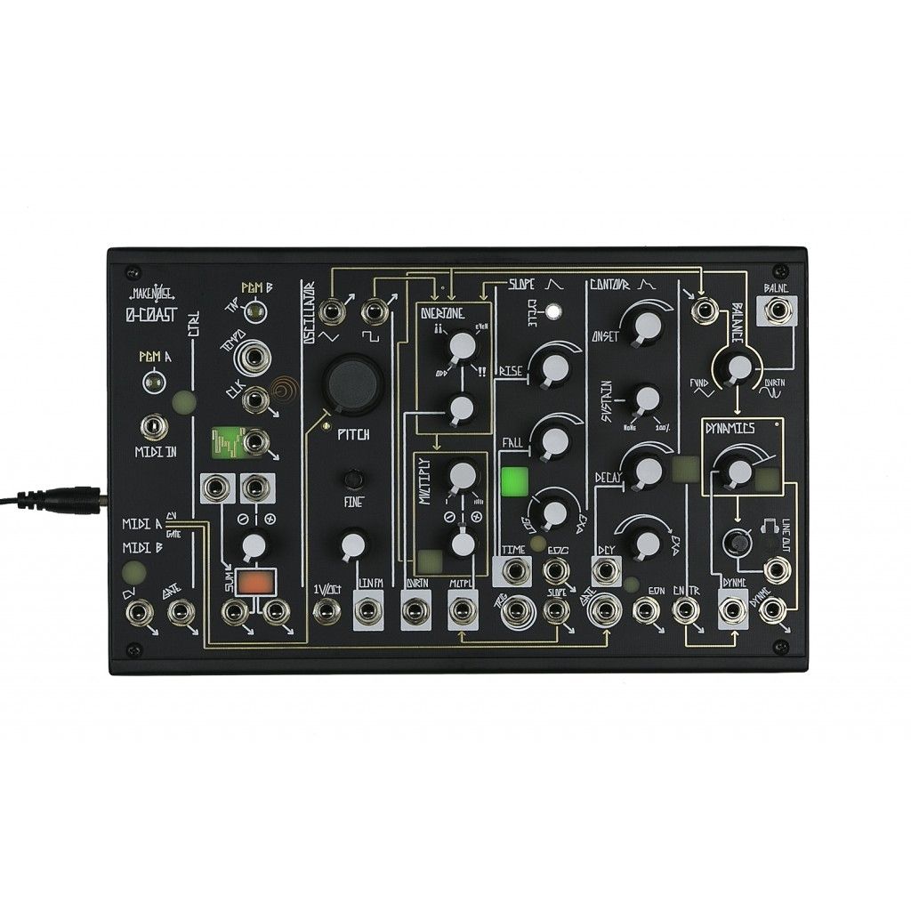 Make Noise 0-Coast Semi-Modular Desktop Synthesizer