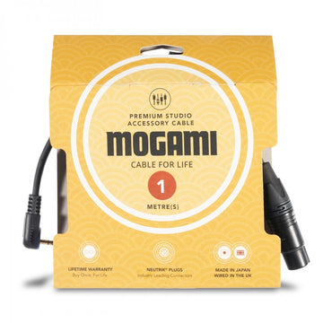 Mogami 3.5mm Minijack - Dual Female XLR (1m)