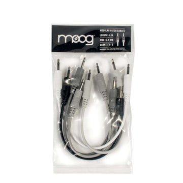 Moog Music 3.5mm Patch Cables 6" (5 pack)