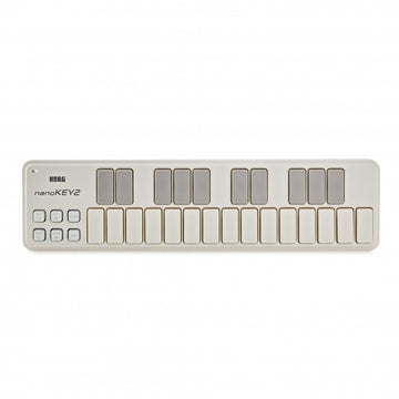 Korg NanoKey 2 USB Keyboard Controller (White)