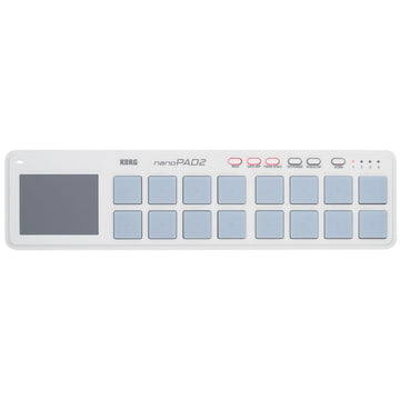 Korg NanoPad 2 USB 16 Pad Controller (White)