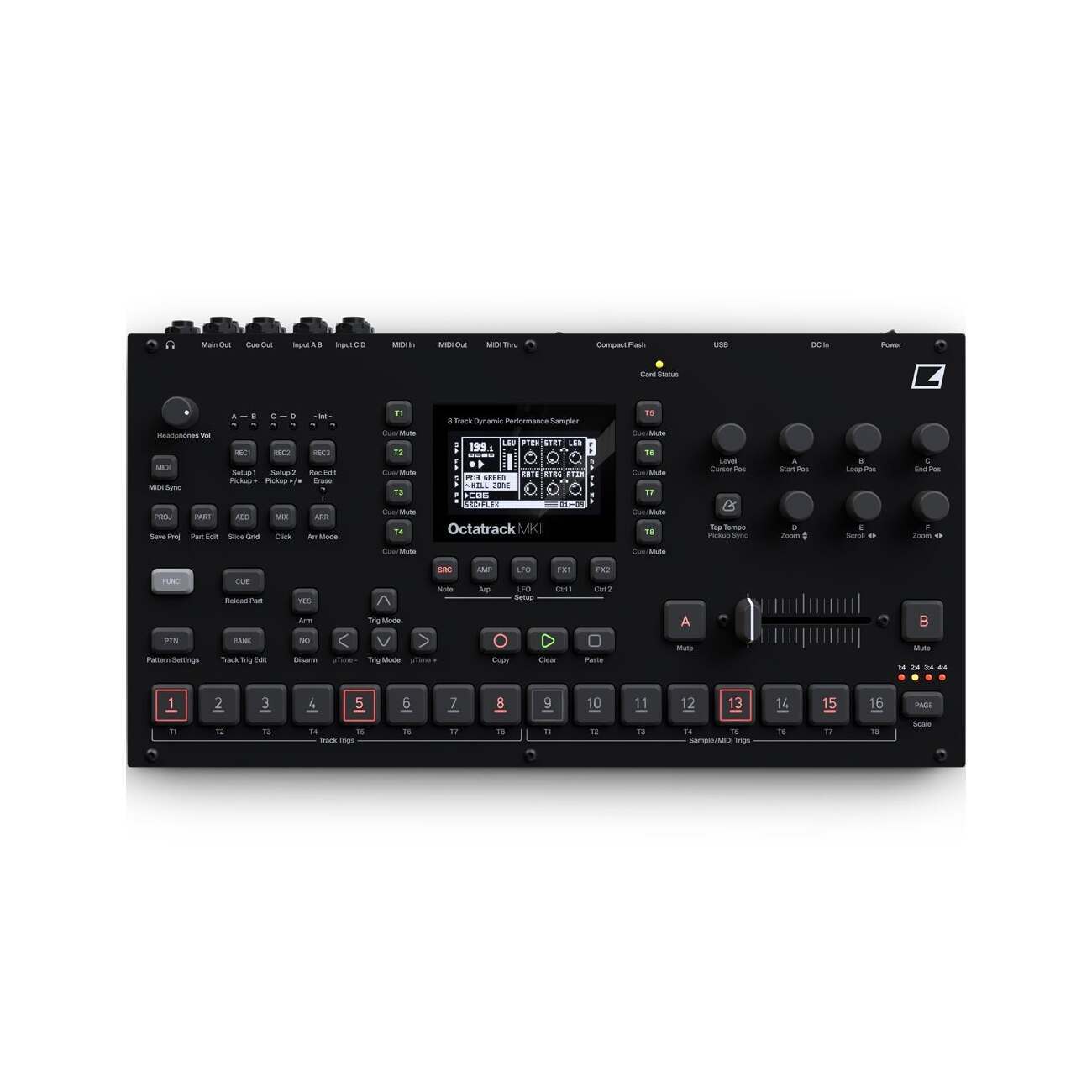 elektron Octatrack MKⅡ Elektron Octatrack MKII Black – Thomann România