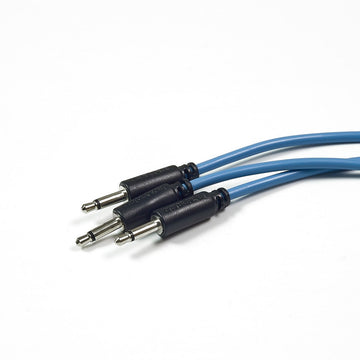 Befaco Patch Cables 120cm, Blue (pack of 3)