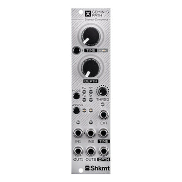Shakmat Modular Gemini's Path Eurorack Stereo Compressor Module