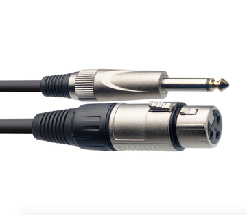 Stagg XLR-Jack (Female-Male) Cable 3M