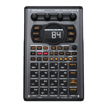 Roland SP-404MKII Creative Sampler and Effector