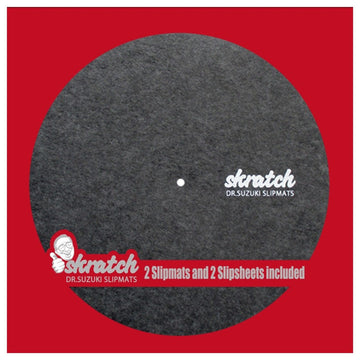 Dr Suzuki Skratch 12" Slipmats (Grey)