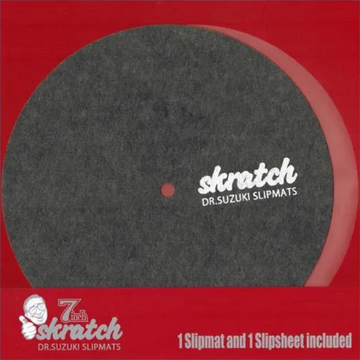 Dr Suzuki Skratch 7" Slipmats (Grey)
