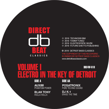 Electro In The Key Of Detroit Vol.1