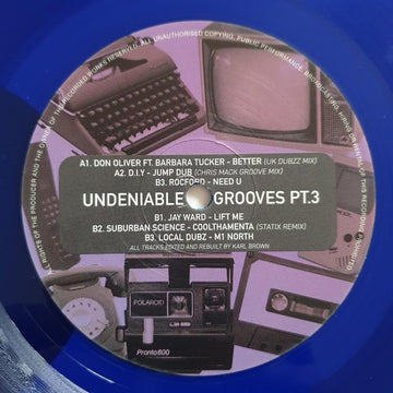 Undeniable Grooves Pt. 3