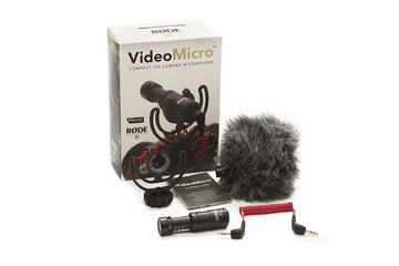 Rode VideoMicro Compact Camera Mic & Windshield (DSLR)