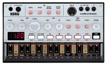 Korg Volca Bass: Analogue Bass Synth w/ Step Sequencer