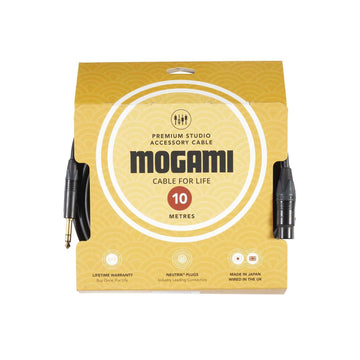 Mogami Studio Series Female XLR - TRS Jack Cable - 10M (XF-25340-J3-10) 