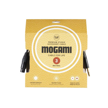 Mogami Studio Series Female XLR - TRS Jack Cable - 3M (XF-25340-J3-3)