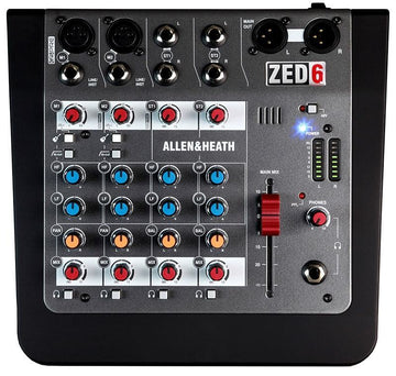 Allen & Heath ZED6 Audio Mixer