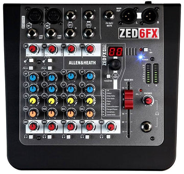Allen & Heath ZED6FX Audio Mixer w/ FX