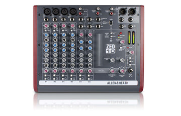 Allen & Heath ZED-10 Audio Mixer w/ USB Audio